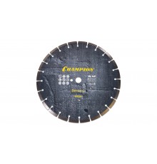 Алмазный диск 350 мм по железобетону для бензореза CHAMPION Concremax C1604